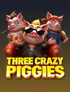 Three Crazy Piggies 1869